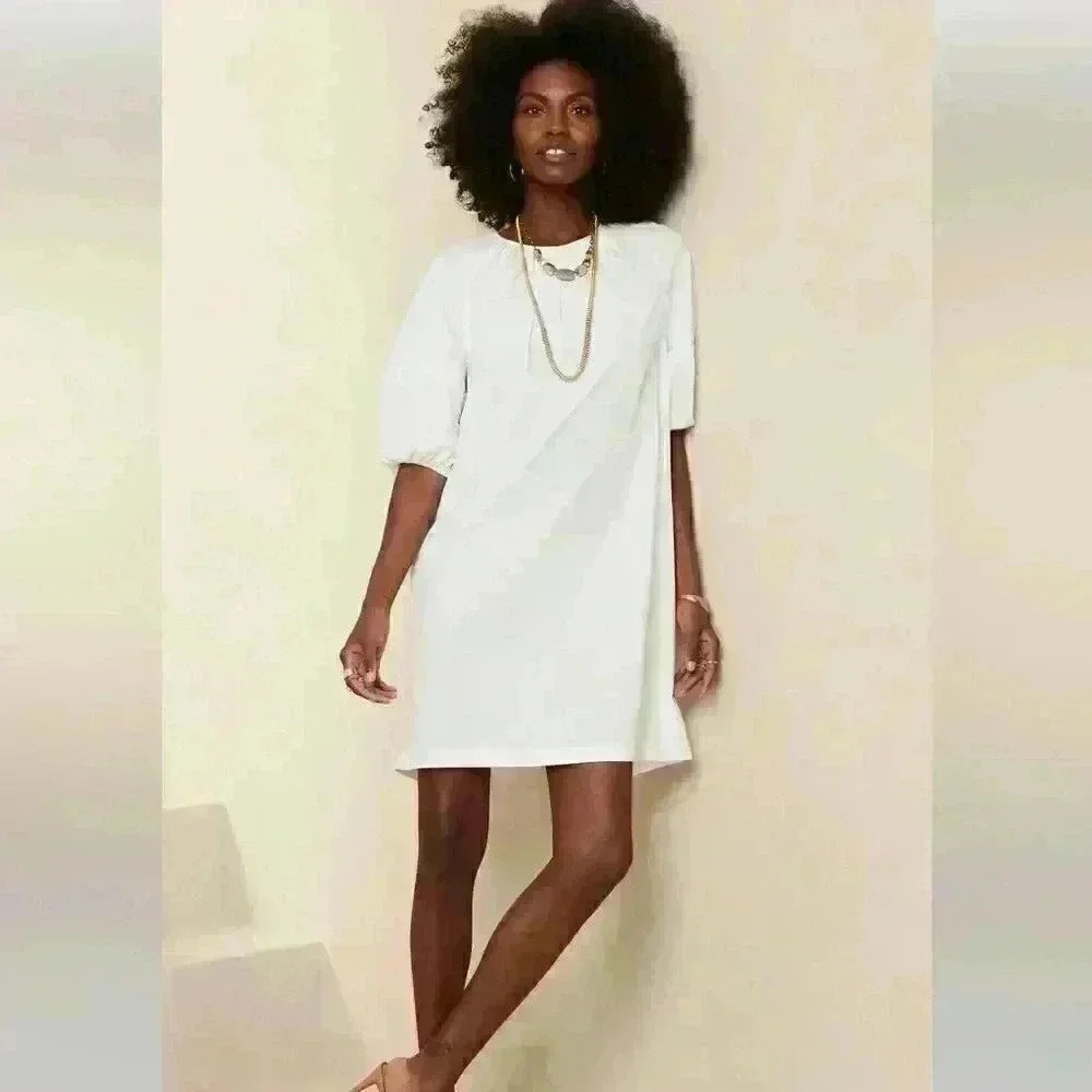 BANANA REPUBLIC POPLIN MINI DRESS